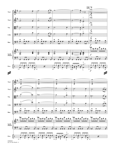 Joy To The World - Conductor Score (Full Score)