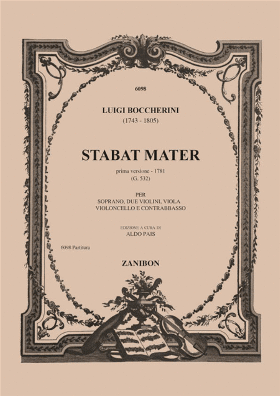 Stabat Mater Cello scores gallery preview page 1