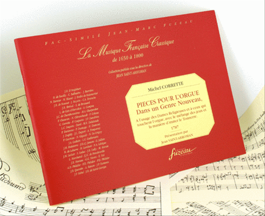 Organ pieces dans un Genre Nouveau Organ Solo scores gallery preview page 1