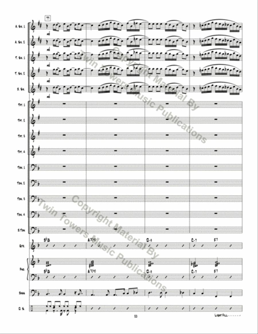 Smartypants Smartypants Jazz Ensemble scores gallery preview page 21