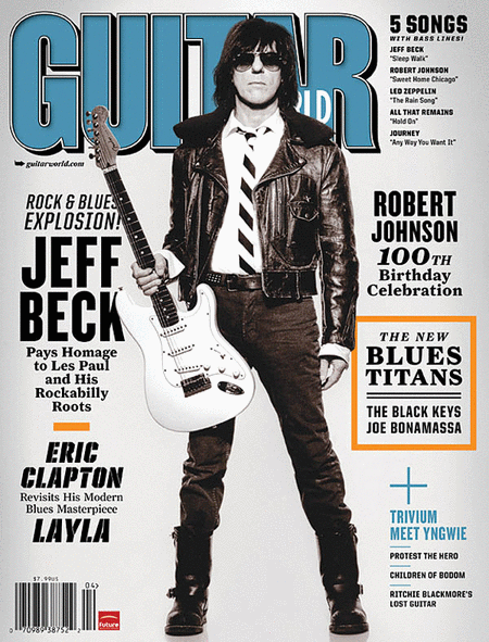 Guitar World Magazine Back Issue - April 2011