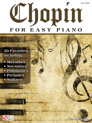 Book cover for Chopin for Easy Piano