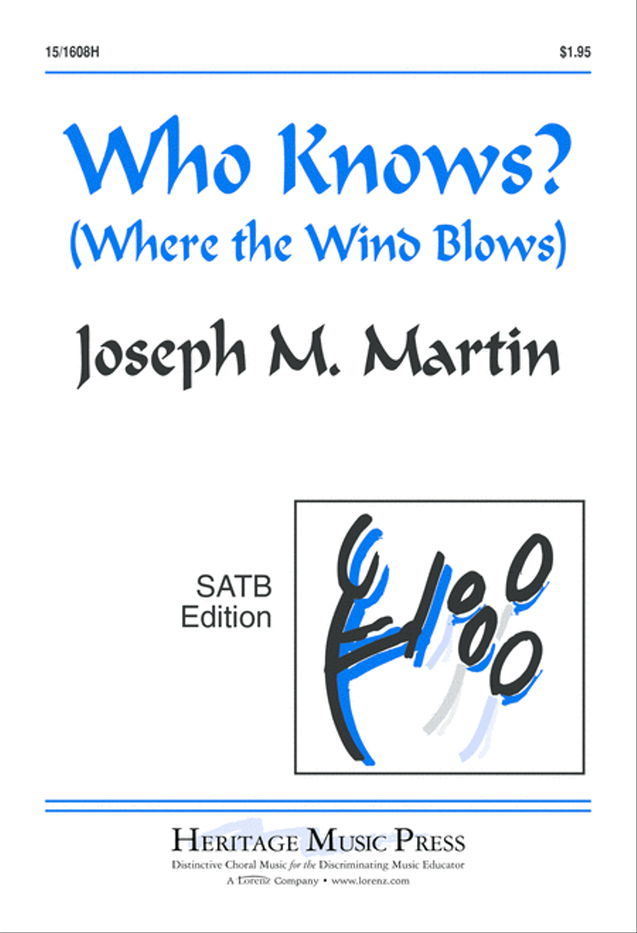 Who Knows? 4-Part scores gallery preview page 1
