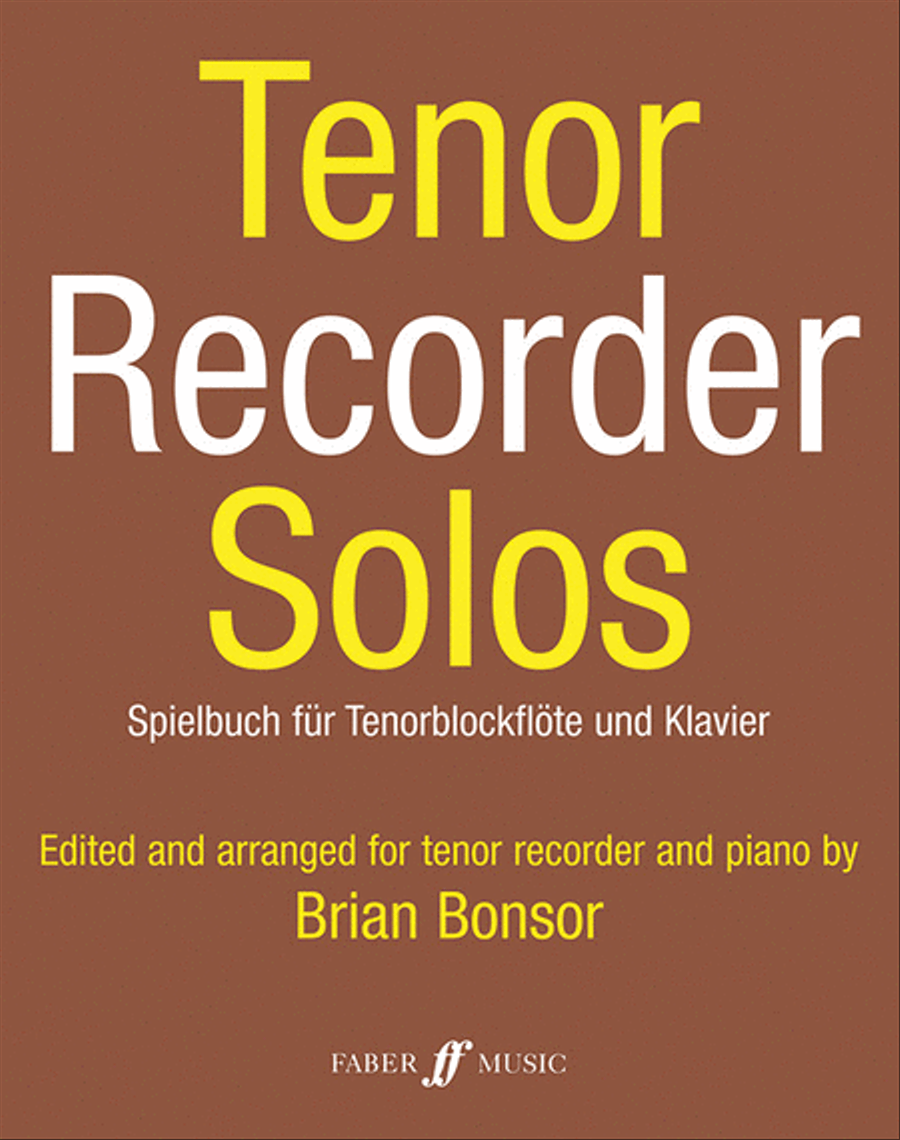 Tenor Recorder Solos Tenor Recorder Solos Tenor Recorder scores gallery preview page 1