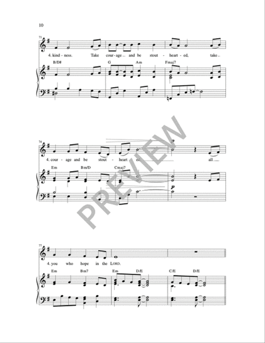 Father into Your Hands Father into Your Hands 4-Part scores gallery preview page 7