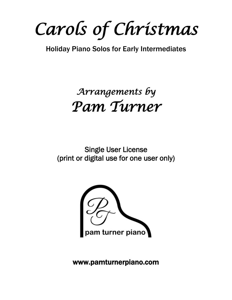 Carols of Christmas (Holiday Piano Solos for Early Intermediates) Easy Piano scores gallery preview page 2