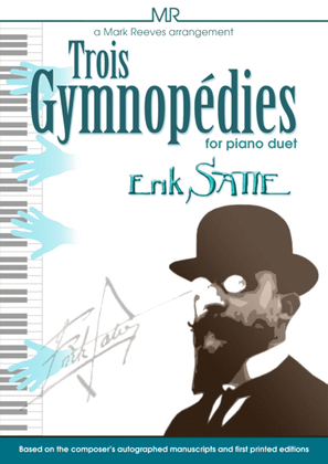 Book cover for Erik Satie - Trois Gymnopedies for Piano Duet