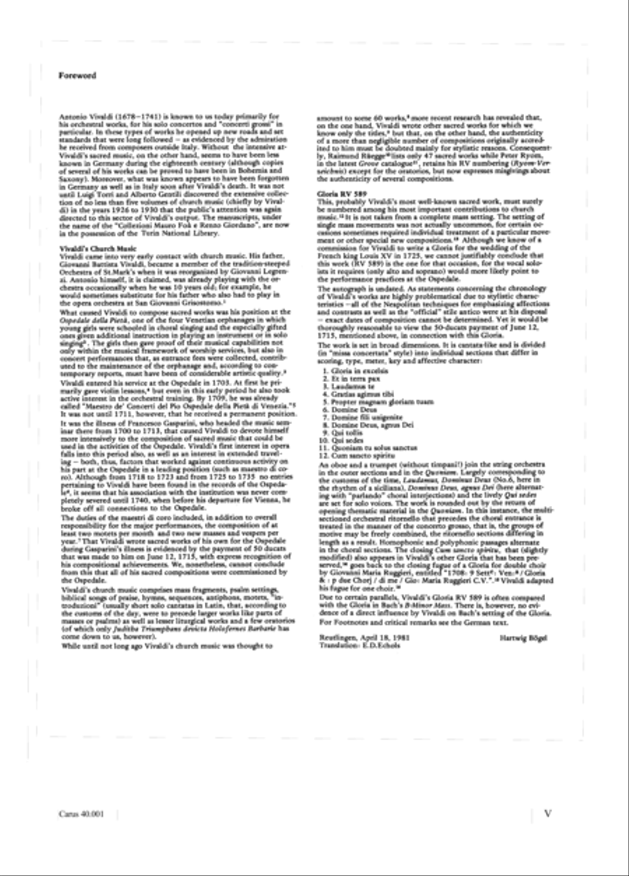 Gloria in D SSA scores gallery preview page 6