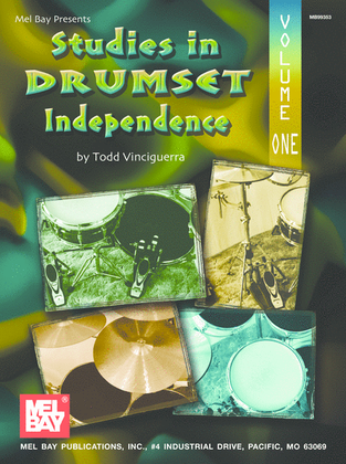 Book cover for Studies in Drumset Independence Volume One