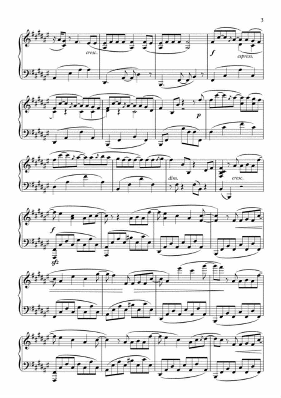 Naked Piano Solo scores gallery preview page 3