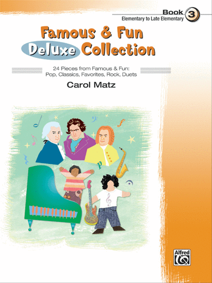 Famous & Fun Deluxe Collection, Book 3 Piano Method scores gallery preview page 1