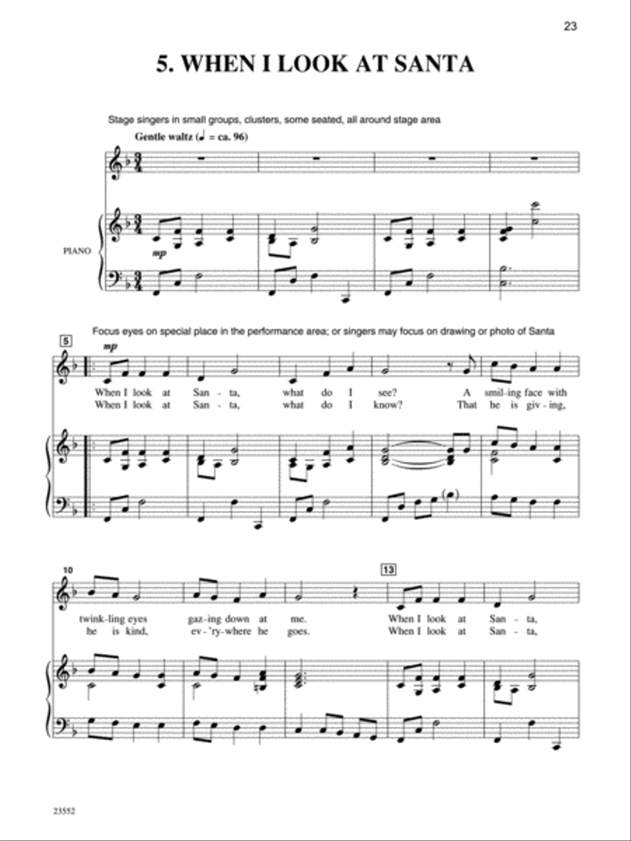 Twas the Night Before Christmas - Soundtrax CD (CD only) Choir scores gallery preview page 4