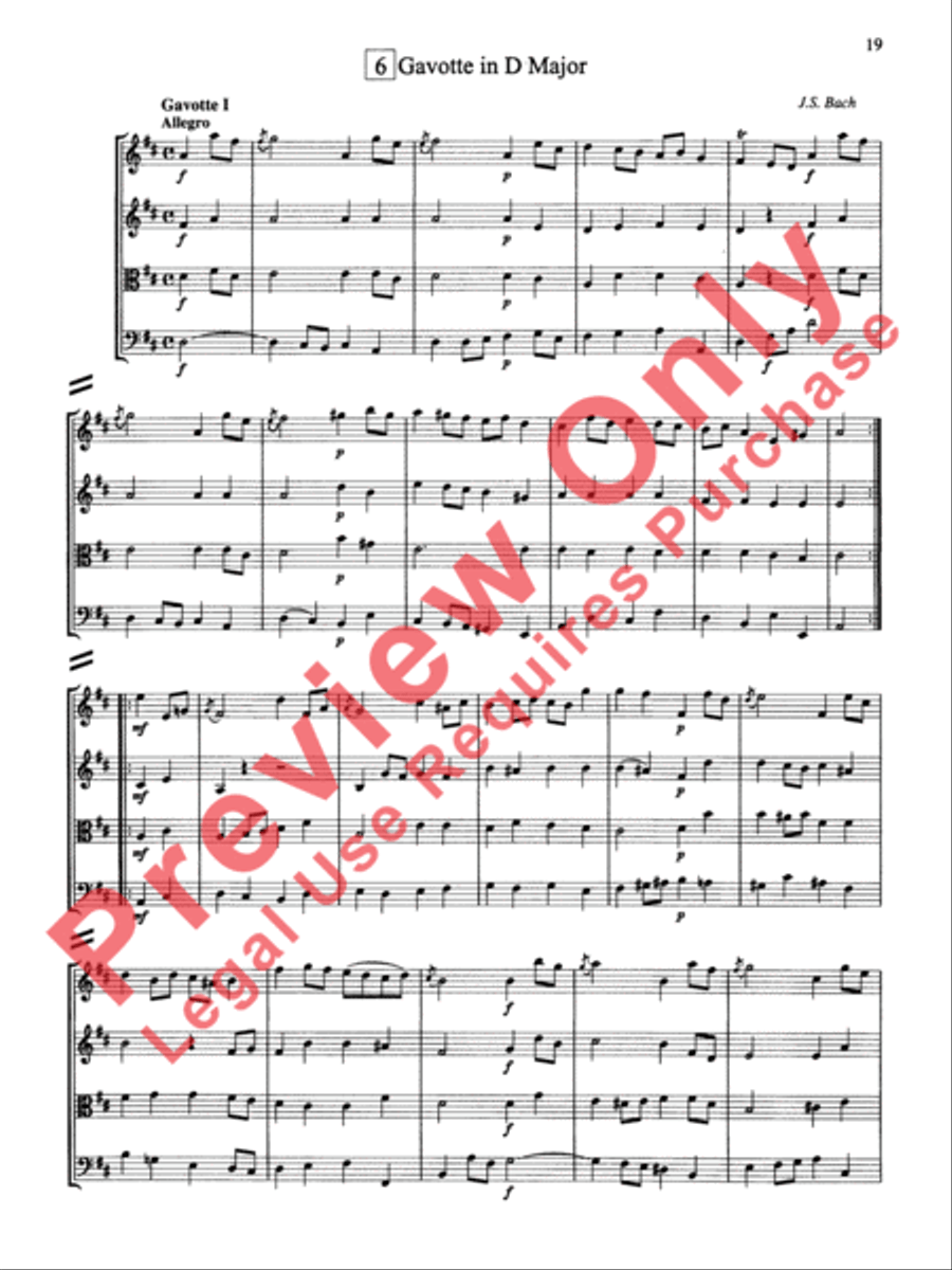 String Quartets for Beginning Ensembles, Volume 3 String Quartet scores gallery preview page 44