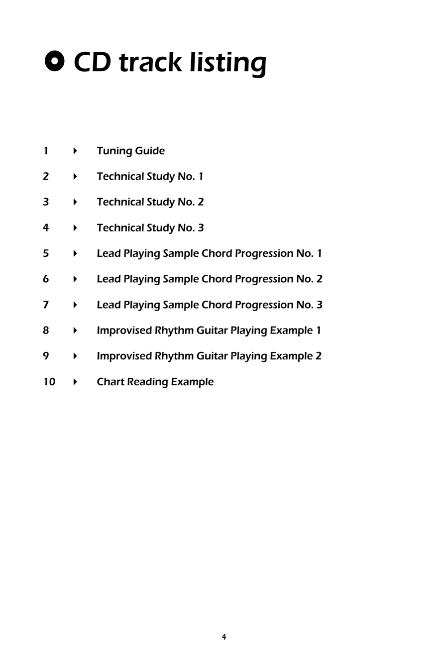 LCME Electric Guitar Performance Diplomas LLCM/FLCM Electric Guitar scores gallery preview page 5