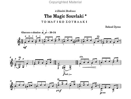 Les 100 de Roland Dyens - The Magic Souvlaki