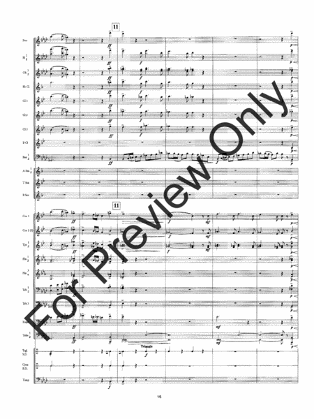 Symphony #3 Slavyanskaya - Full Score Concert Band - Sheet Music