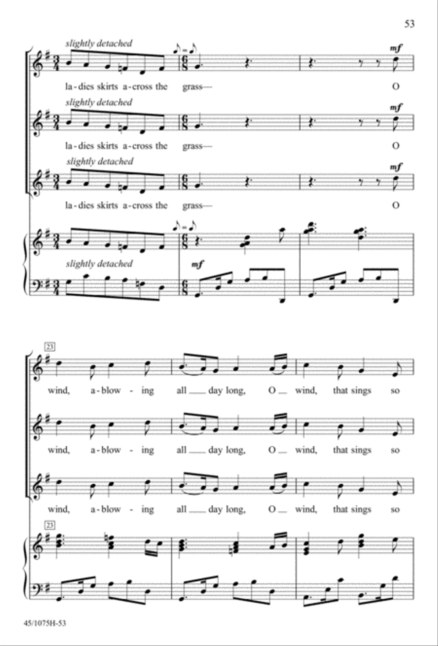 In Concert! for SSA SSA scores gallery preview page 55