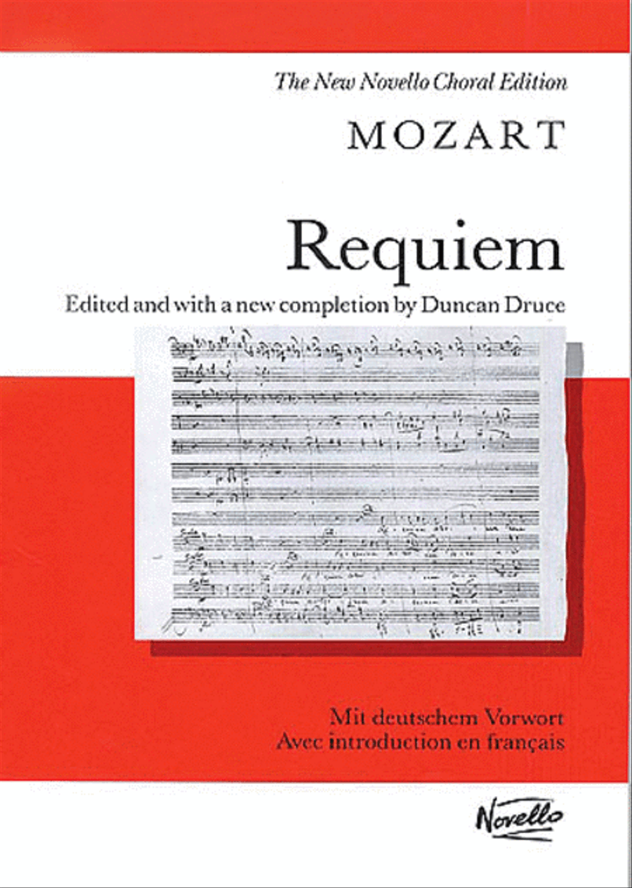 Requiem K.626 Requiem K.626 4-Part scores gallery preview page 1