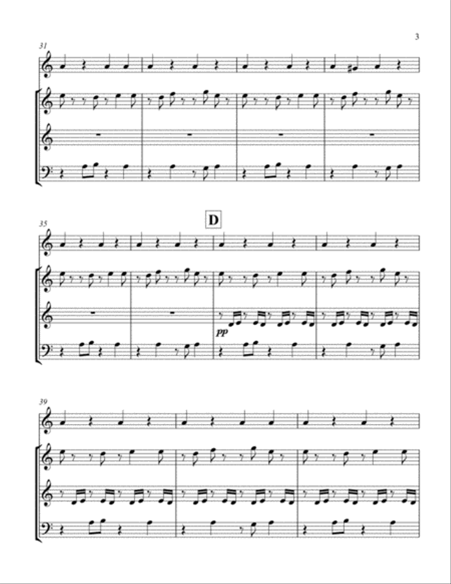 Systems Collapse Woodwind Quartet scores gallery preview page 3