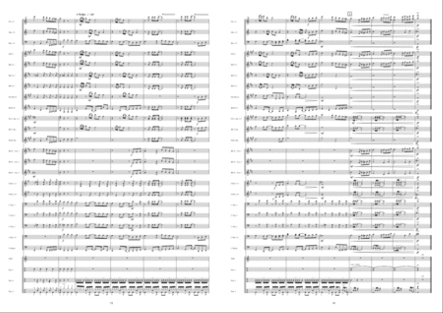 Those Were The Days My Friend Concert Band scores gallery preview page 8