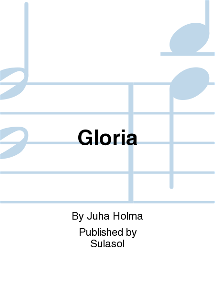 Gloria Gloria Men's Choir scores gallery preview page 1