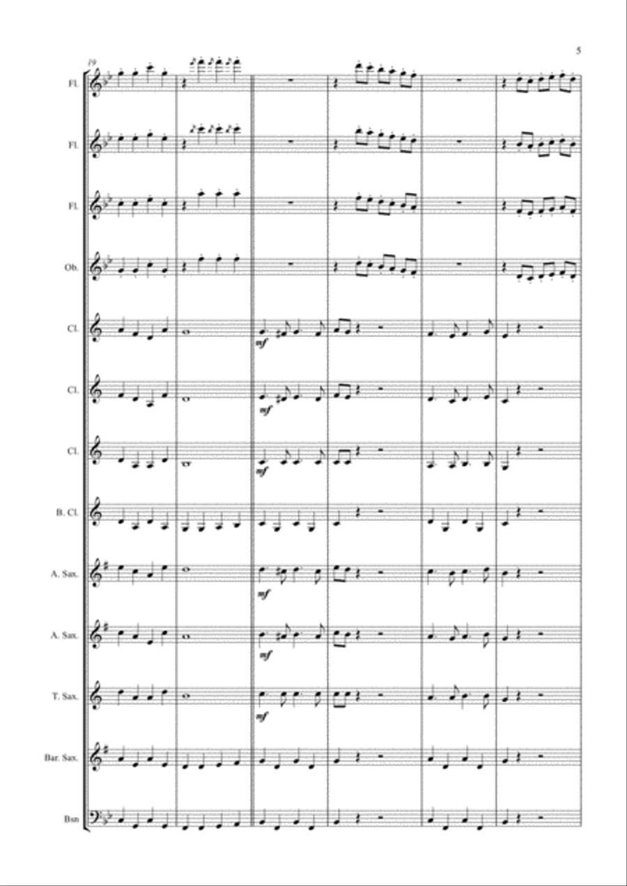 Whirligiggle Whirligiggle Concert Band scores gallery preview page 5