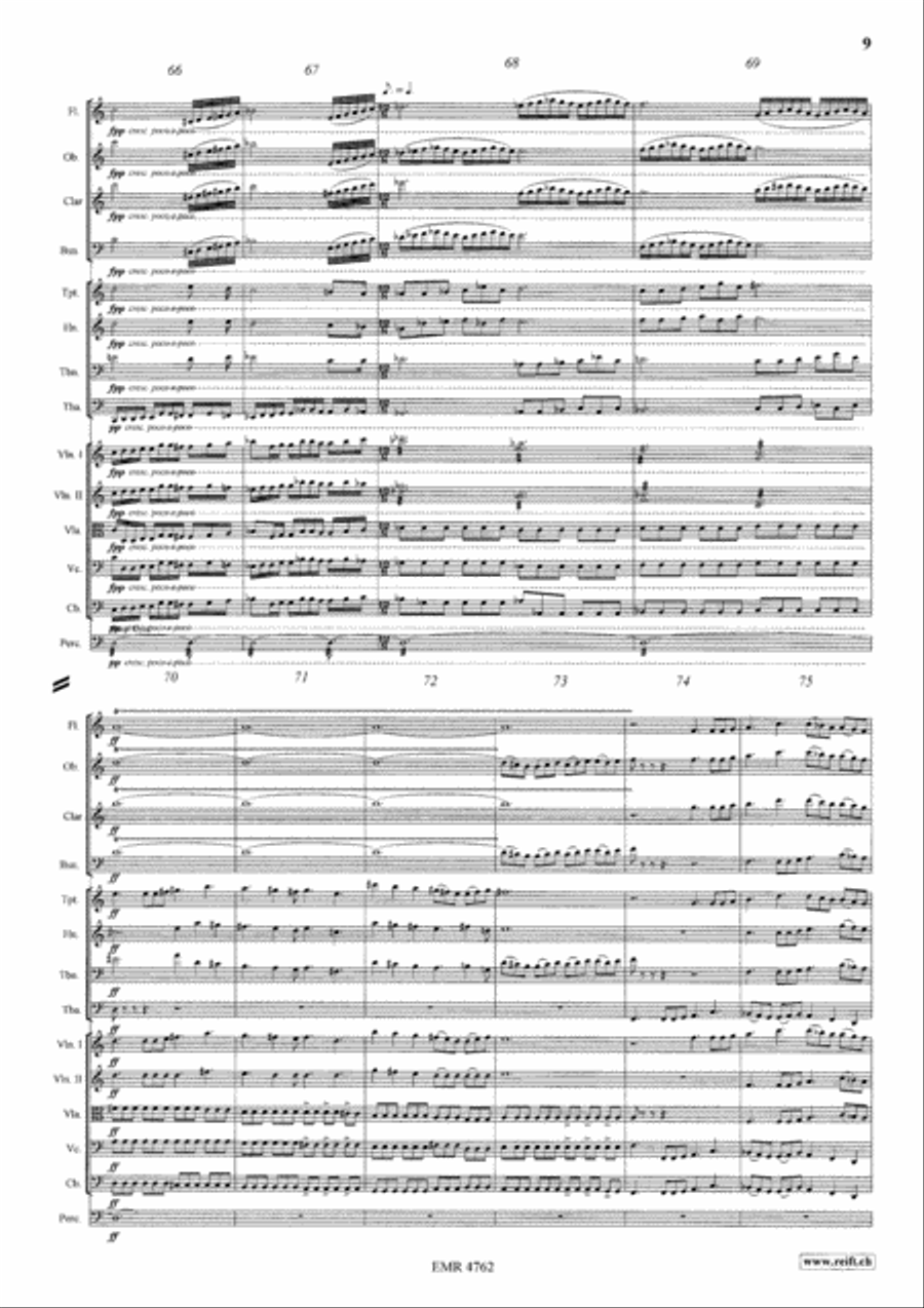 Sinfonietta Burlesca Orchestra scores gallery preview page 9