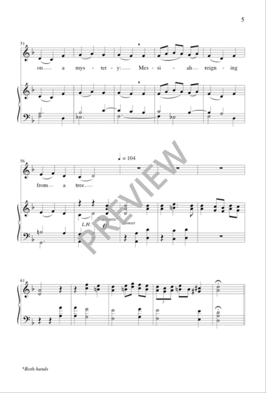 The Royal Banners of Our King Unison Choir scores gallery preview page 6