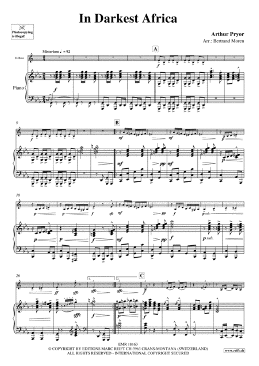 In Darkest Africa Voice Solo scores gallery preview page 3