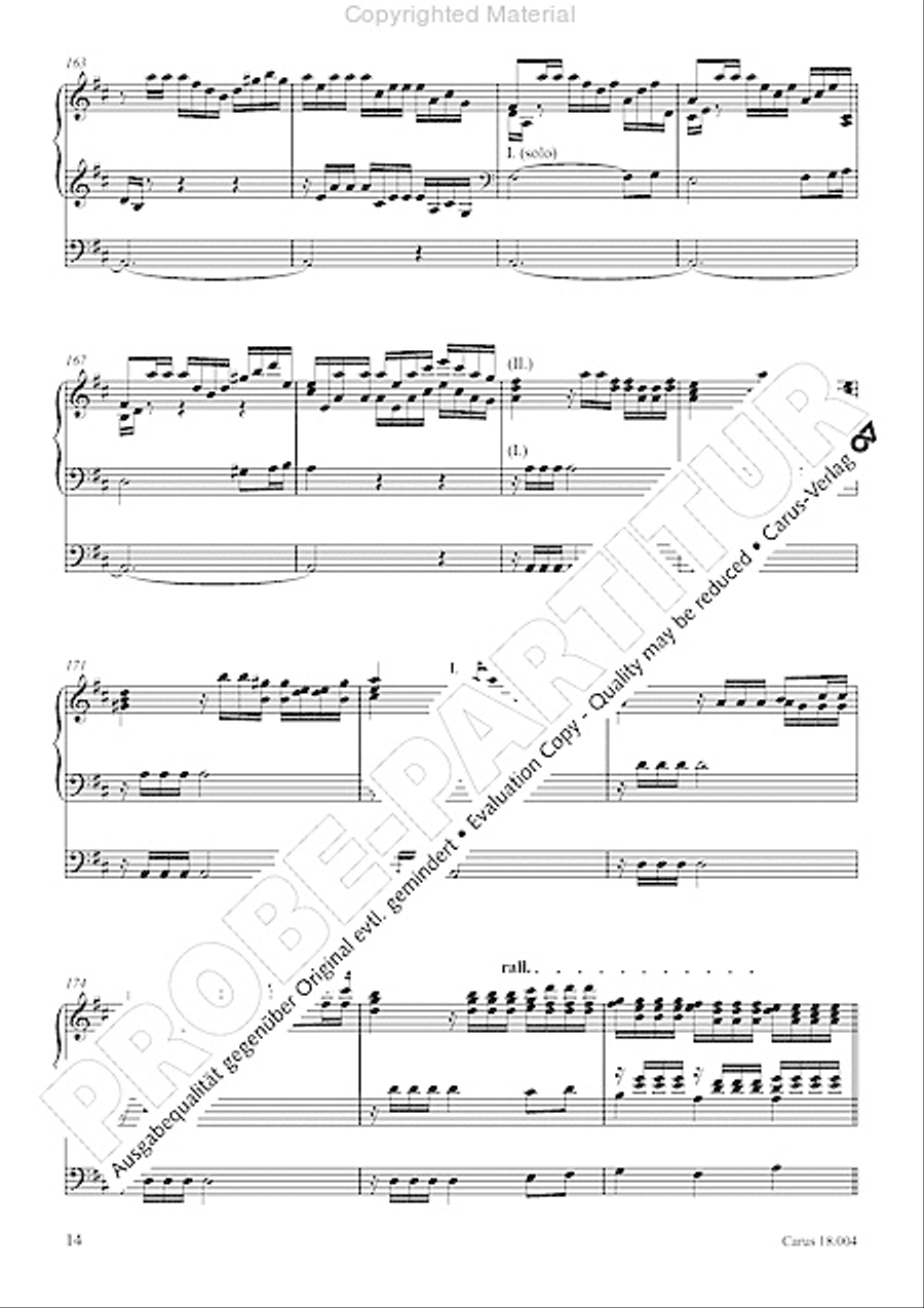 Chaconne Organ scores gallery preview page 16