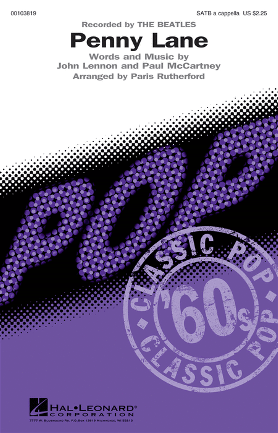 Penny Lane Penny Lane 4-Part scores gallery preview page 1