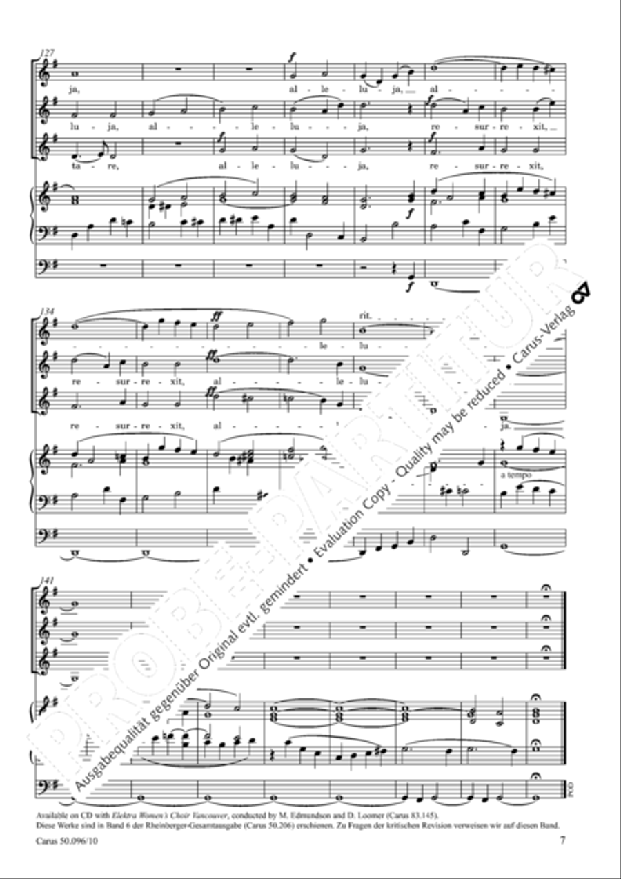 Regina coeli SSA scores gallery preview page 8