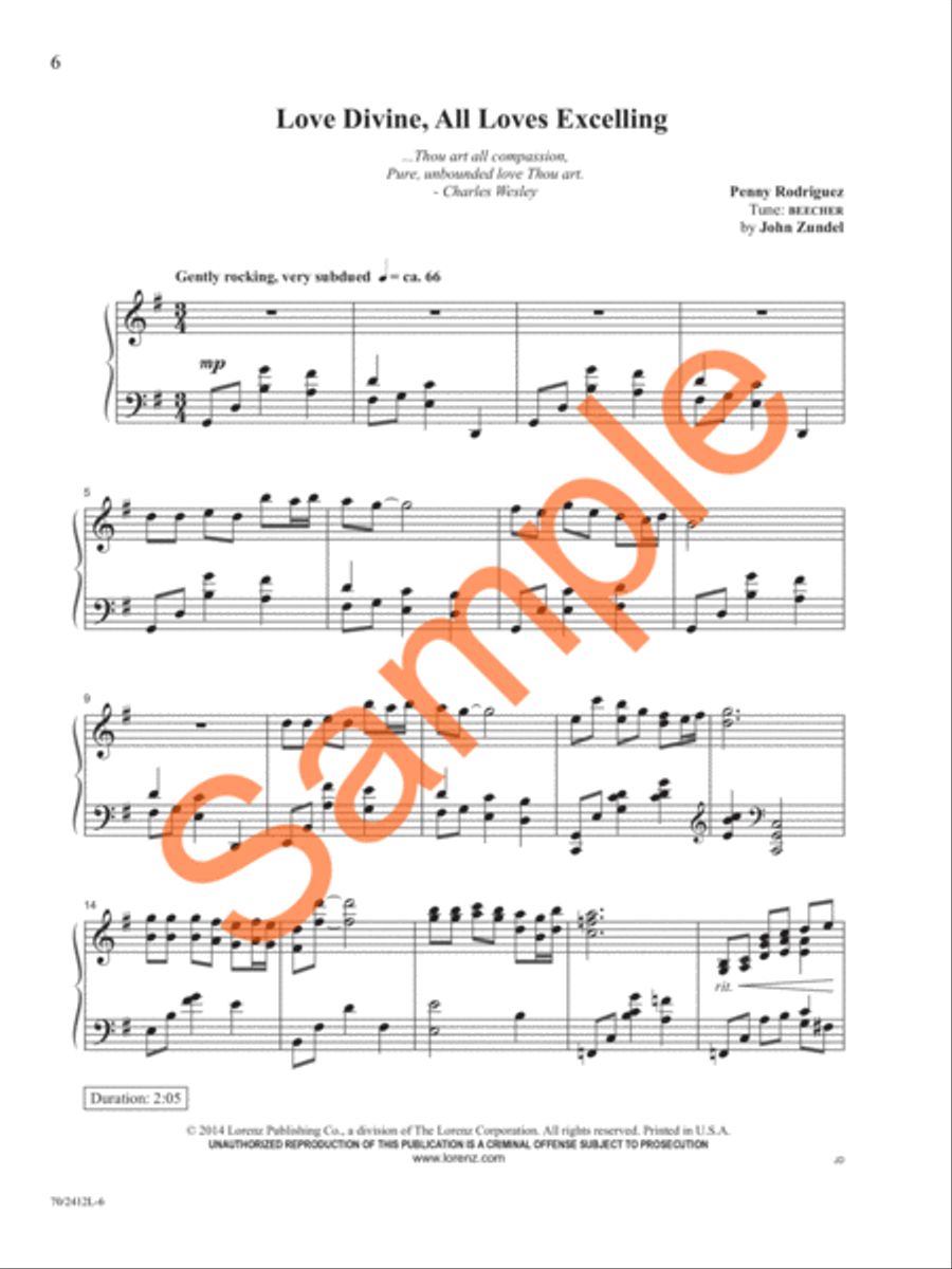 The Church Pianist's Library, Vol. 32 Piano Solo scores gallery preview page 5