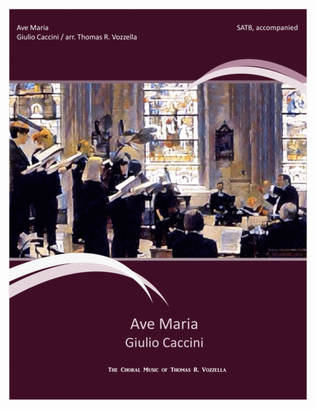 Book cover for Ave Maria (SATB)