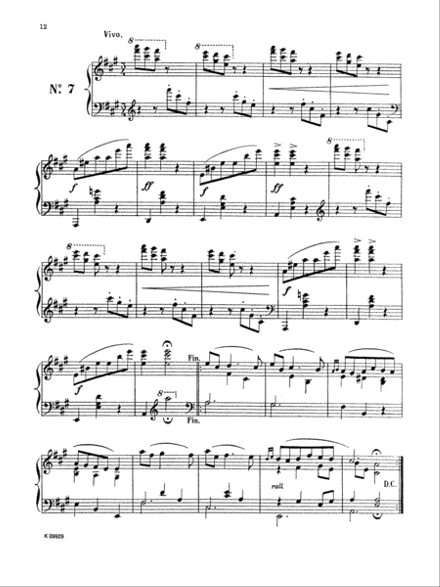 Granados: Valses Poéticos Piano Solo scores gallery preview page 1