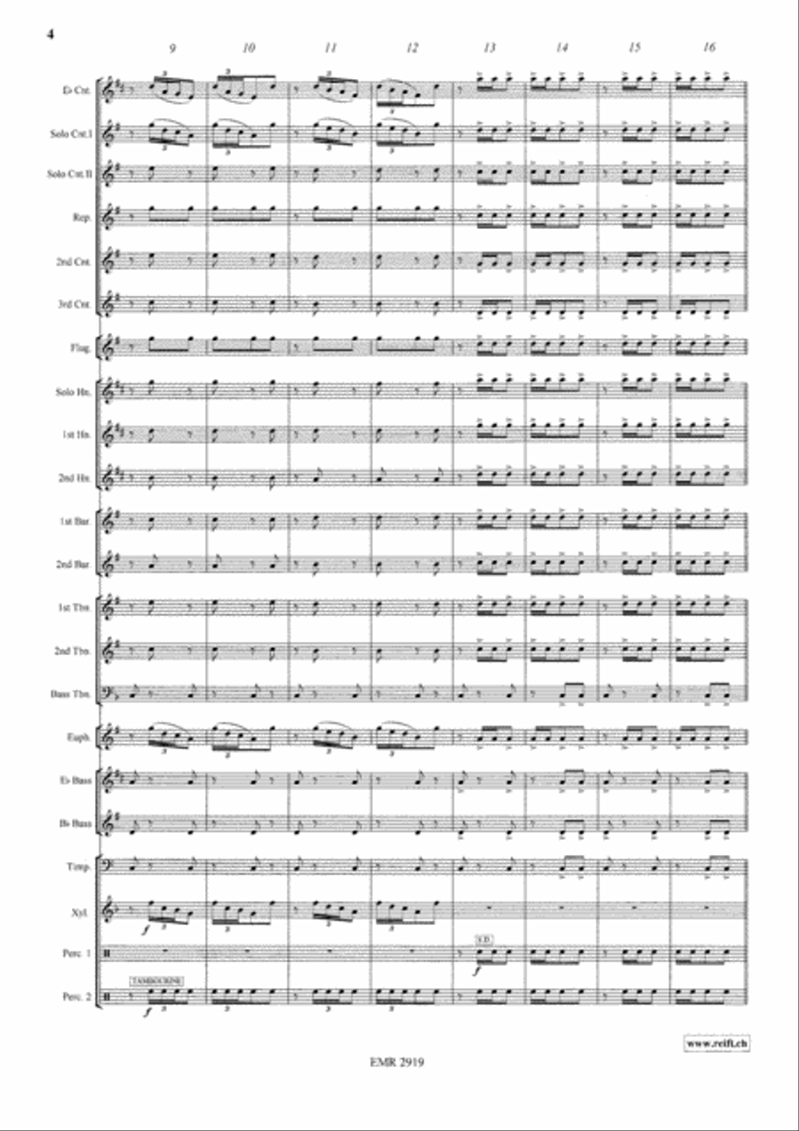 Espana Espana Brass Band scores gallery preview page 5