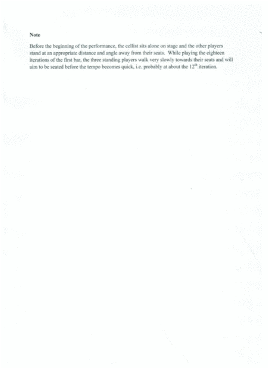 Moving Between - Score Only String Quartet scores gallery preview page 2