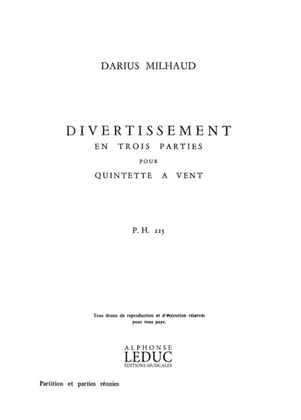 Book cover for Divertissement en 3 Parties Op.299b