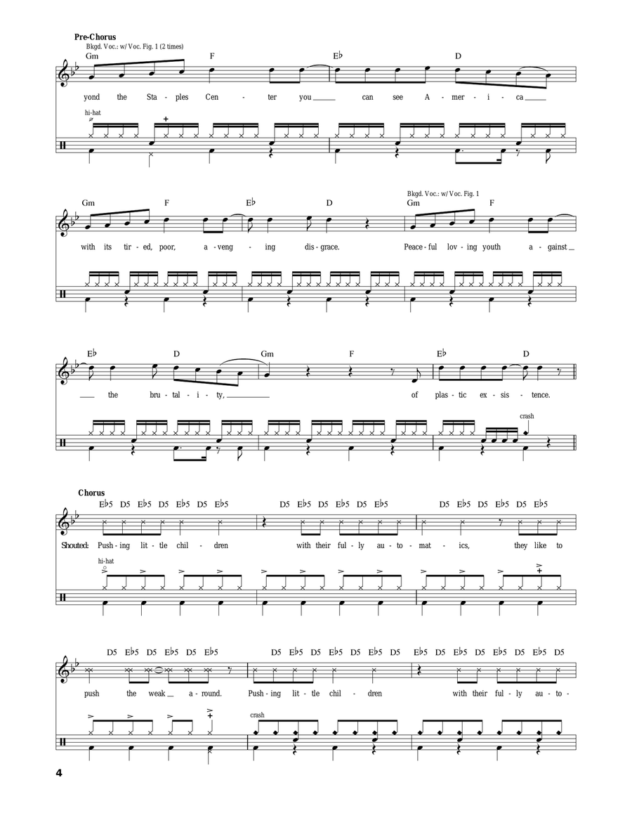 Deer Dance Deer Dance Drum Set scores gallery preview page 4