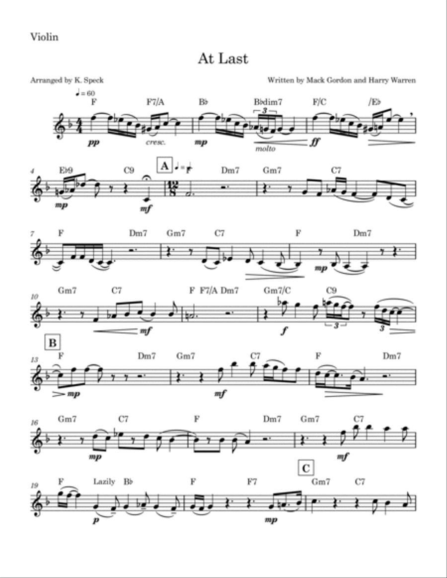 At Last String Duet scores gallery preview page 4