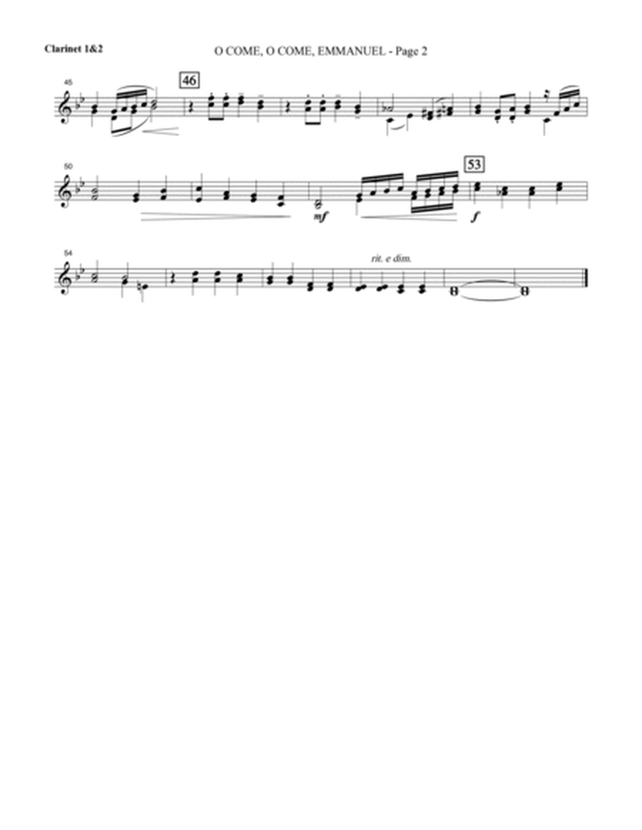 Carols for Choir and Congregation - Bb Clarinet 1 & 2