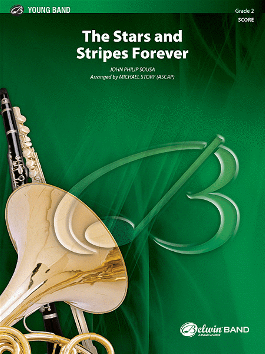 The Stars and Stripes Forever Concert Band scores gallery preview page 1