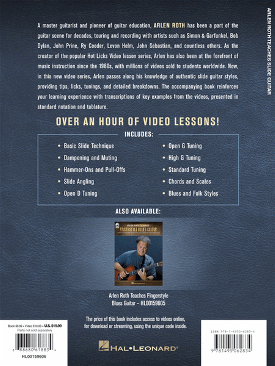 Arlen Roth Teaches Slide Guitar Slide Guitar scores gallery preview page 7