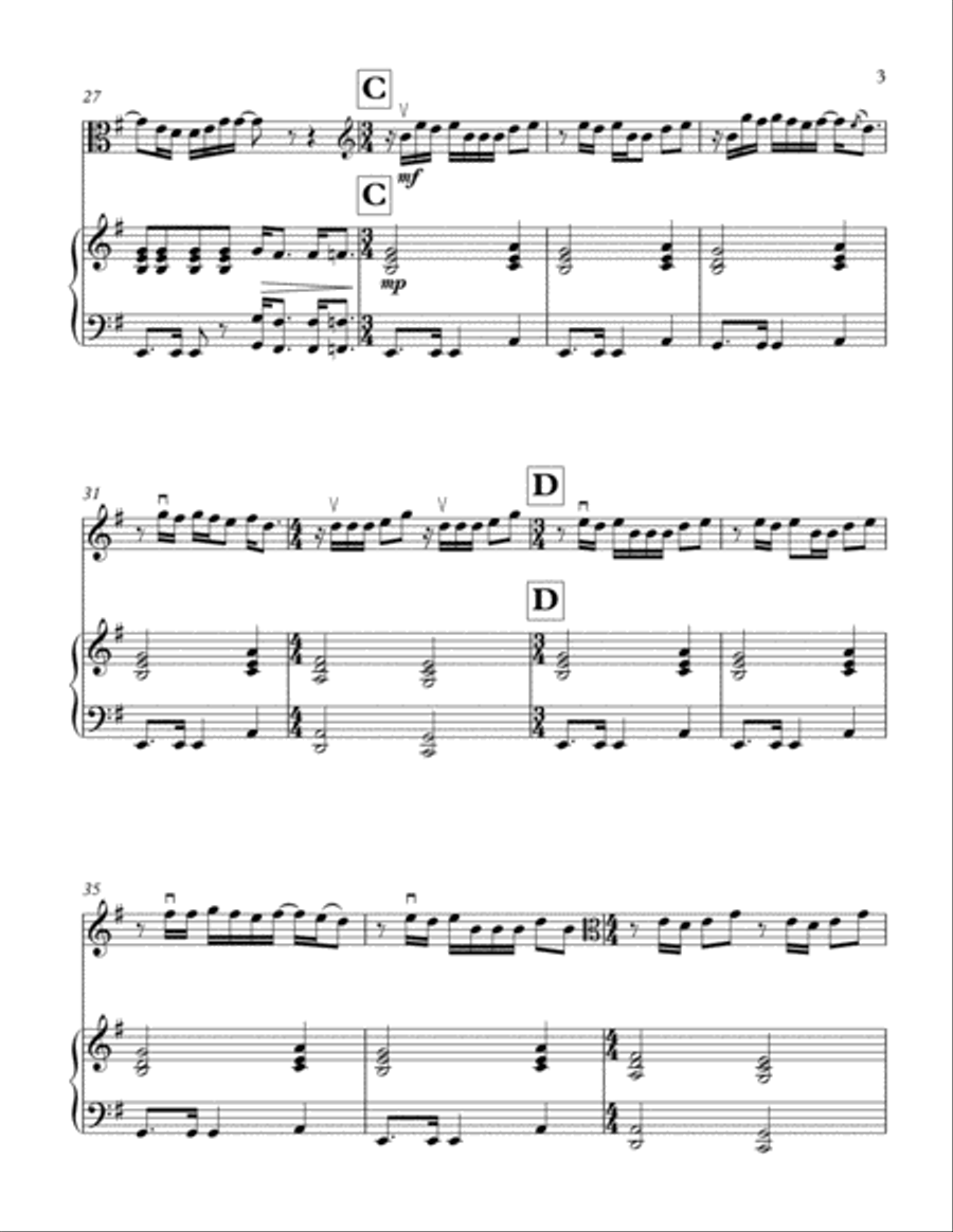 Take Me To Church Viola scores gallery preview page 4