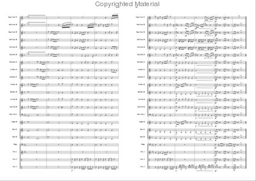 Lord Tullamore Brass Band scores gallery preview page 19