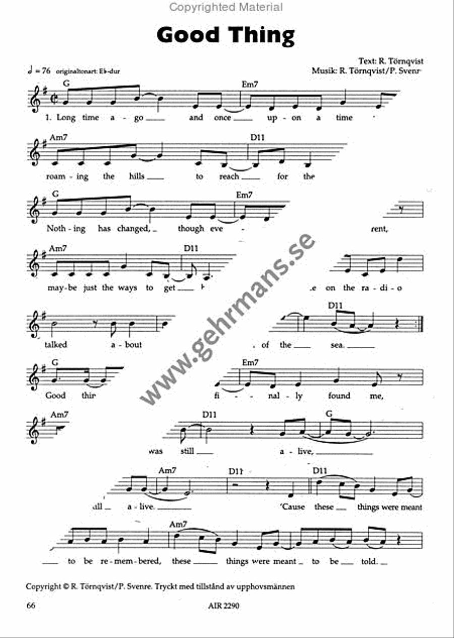 Pop 95 Pop 95 Piano, Vocal, Guitar scores gallery preview page 7
