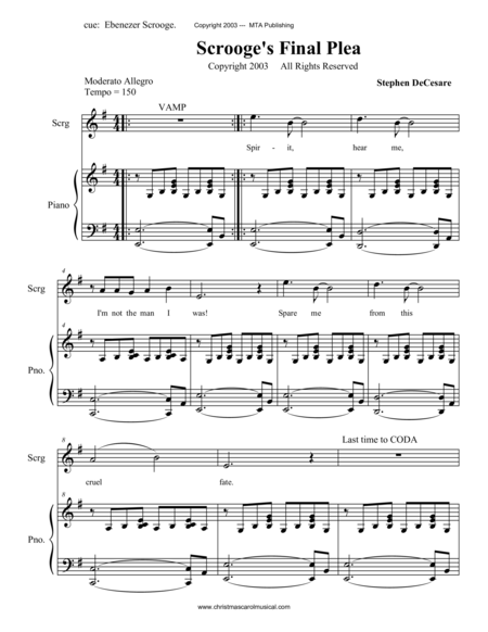 A Christmas Carol: the musical (Piano/Vocal Score) - part 3