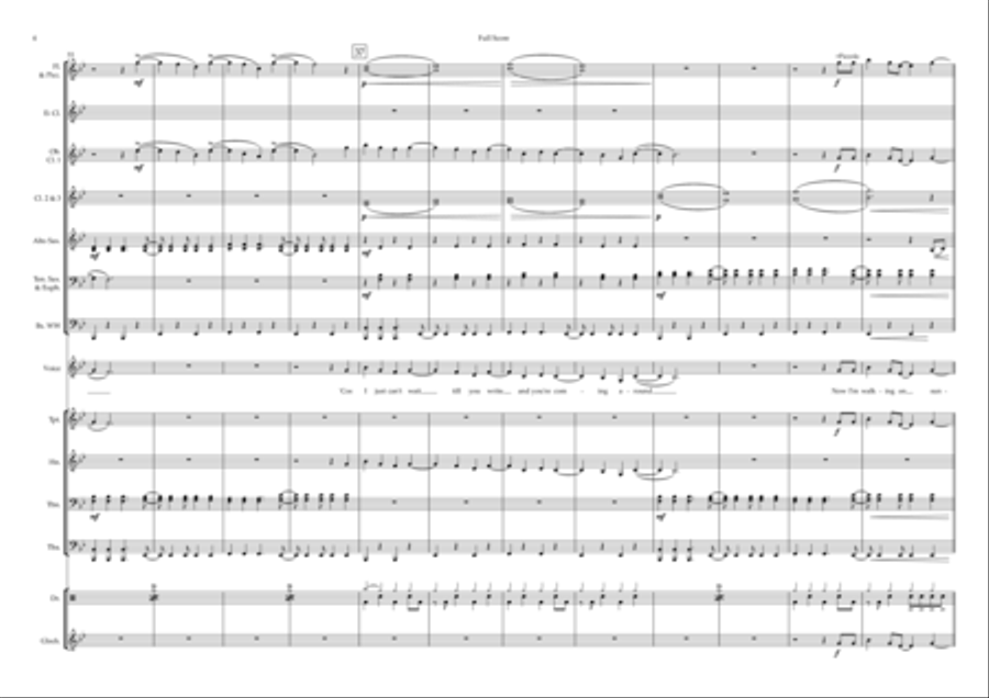 Walking On Sunshine Concert Band scores gallery preview page 4