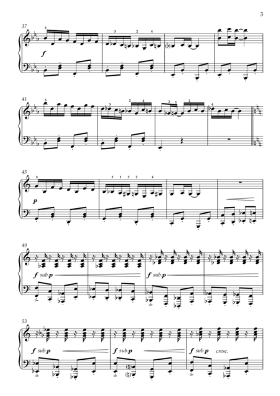 Recycled Rag Piano Solo scores gallery preview page 3