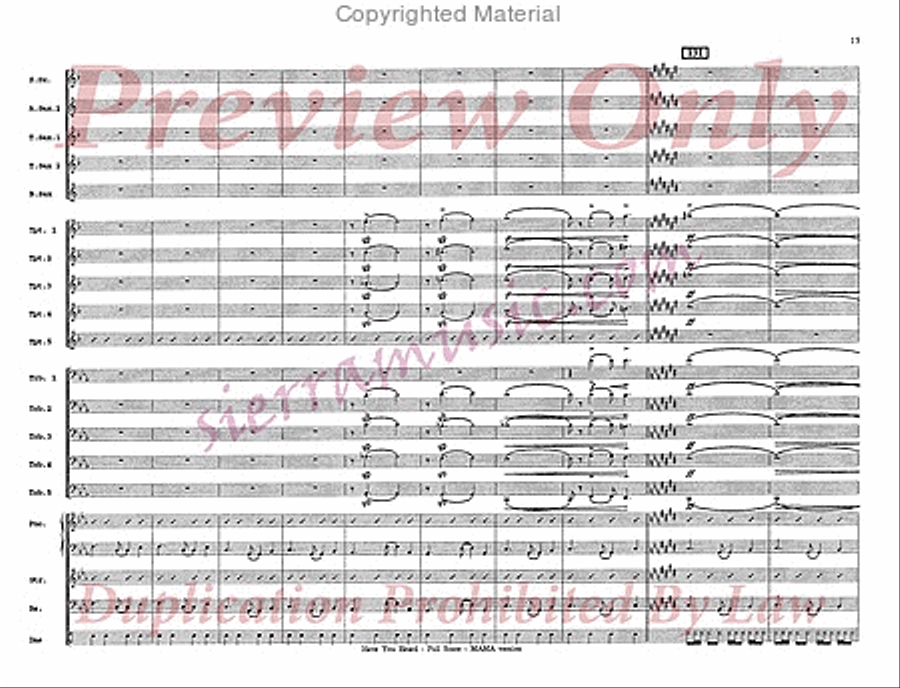 Have You Heard (Pro) Have You Heard (Pro) Big Band scores gallery preview page 16